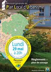 PLU - Couverture, Présentation du règlement et du plan de zonage (mai 2107)