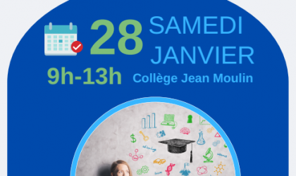 Affiche forum des métiers et de l'orientation