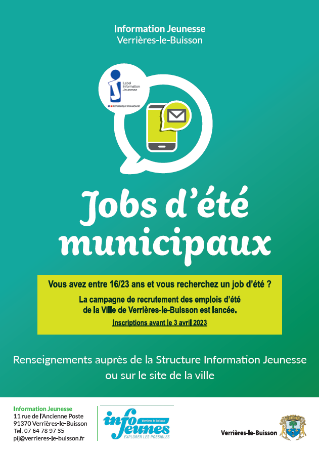 jobs d'été municipaux
