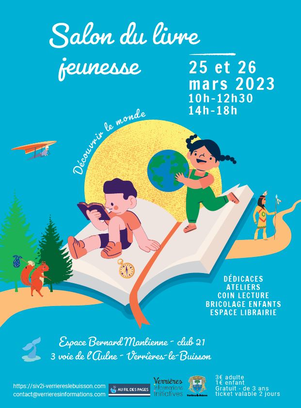 Salon du livre jeunesse - Ville de Verrières le Buisson