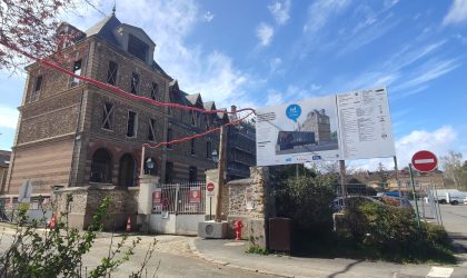 Rue d'Antony et centre André Malraux en travaux