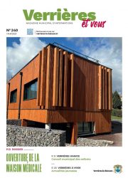 Couverture du magazine Verrières et vous 240 - avril 2023