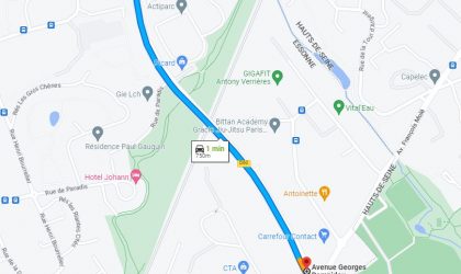 Plan de fermeture voie Georges Pompidou