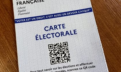 Carte électorale