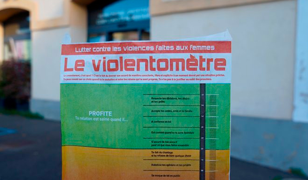Photo Le violentomètre - Lutte contre les violences faites au femmes
