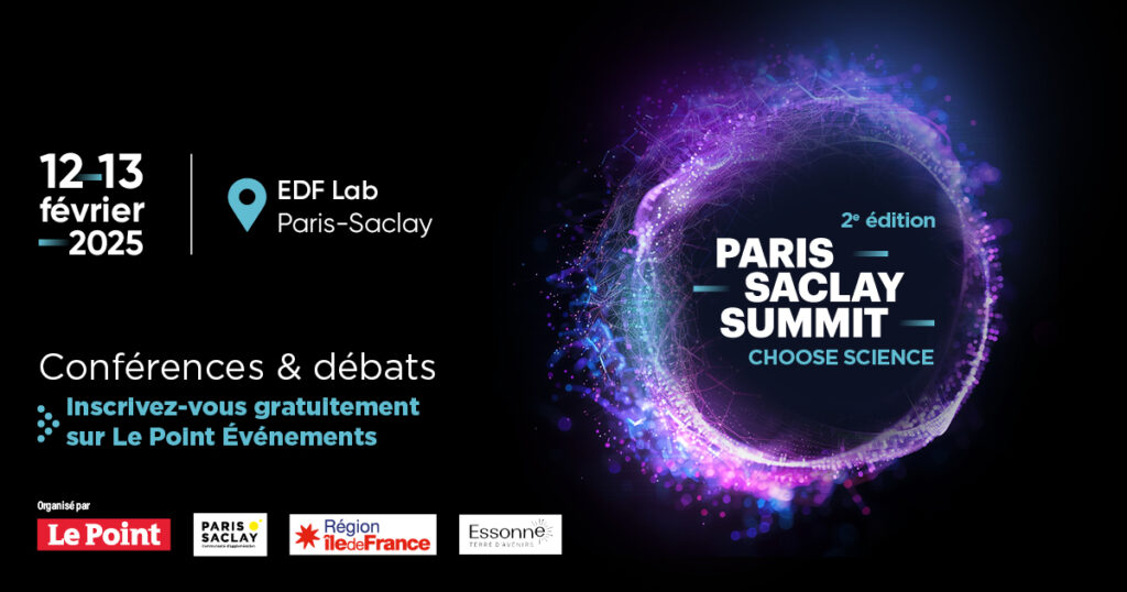 Paris-Saclay Summit, 12 et 13 février prochains sur notre territoire.