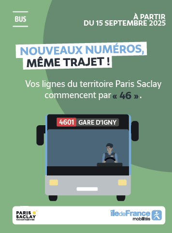 Bus - Nouveaux numéros, même trajet