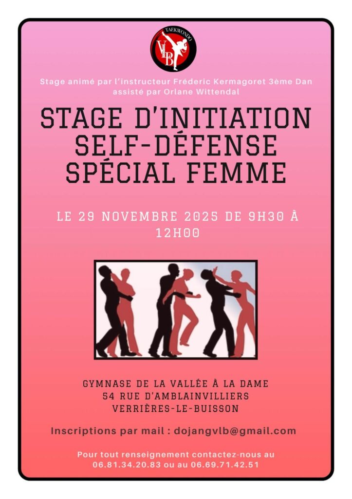 Stage d'initiation self-défense
